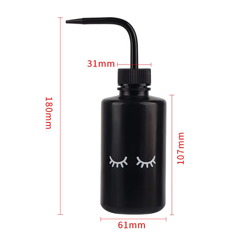 Bouteille de rinçage de cils de 250ml