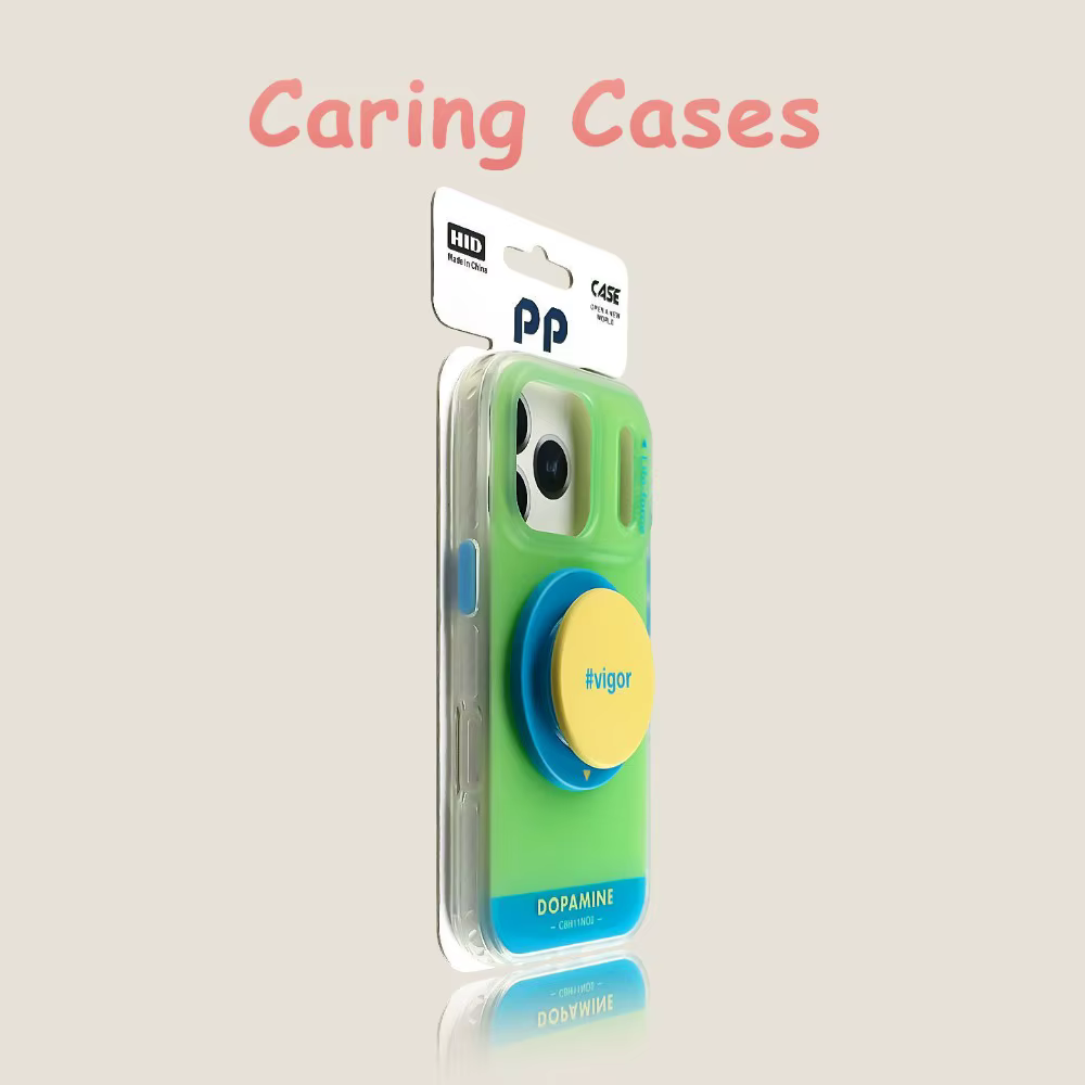 Coque pour iPhone 17 Pro Max Jaune avec base orange, support magnétique, bords souples en silicone, design minimaliste, compatible avec iPhone 16, 15, 14, 13