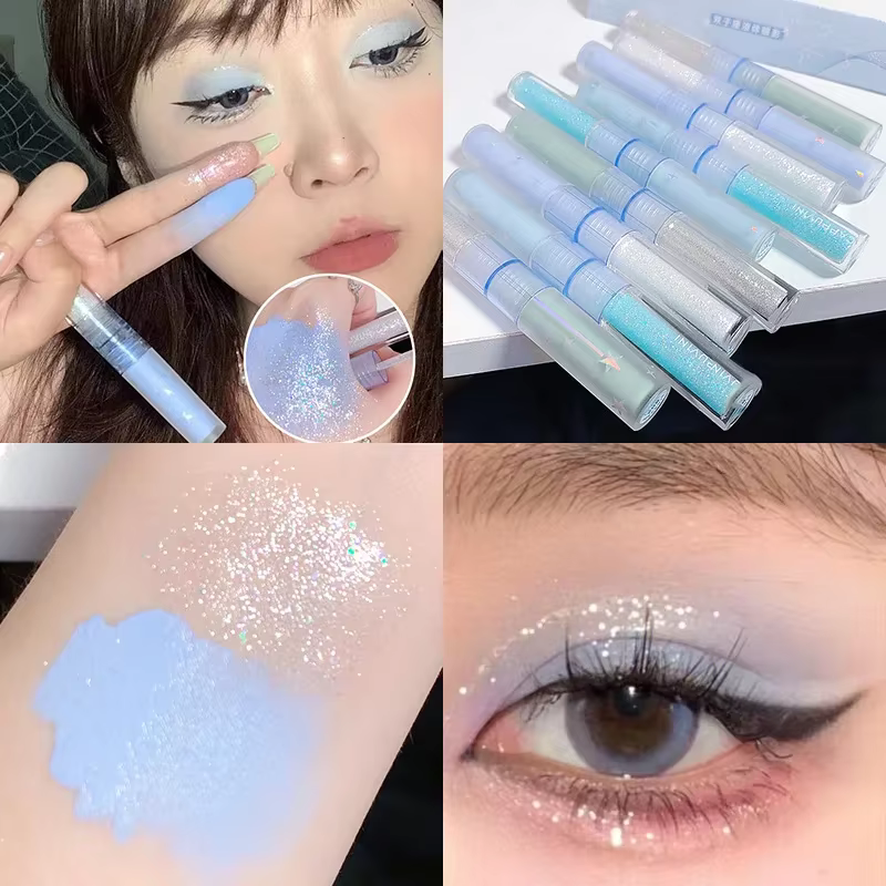 Ombre à barrage liquide à double tête 256 paillettes