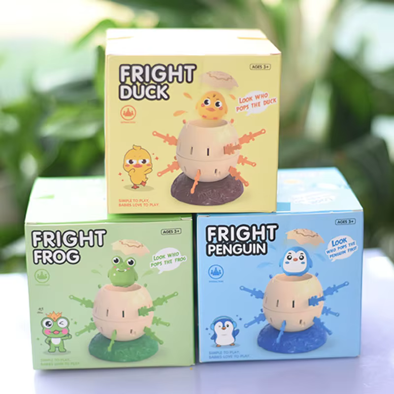 Mini pingouin nouveauté jouet éducatif pour enfants-jeu interactif Parent-enfant-faveur de fête de vacances-thème de seau de Pirate grenouille