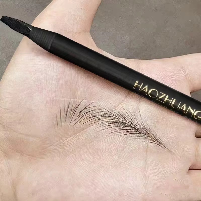 1 pièces crayons à sourcils imperméables longue durée avec brosse outils de maquillage permanents