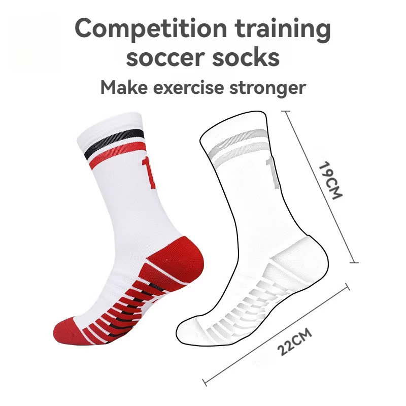Chaussettes de football coordonnantes spéciales pour hommes, semelle intermédiaire astronomique, absorbant la sueur pratique, sports, serviette optique, étoiles de football