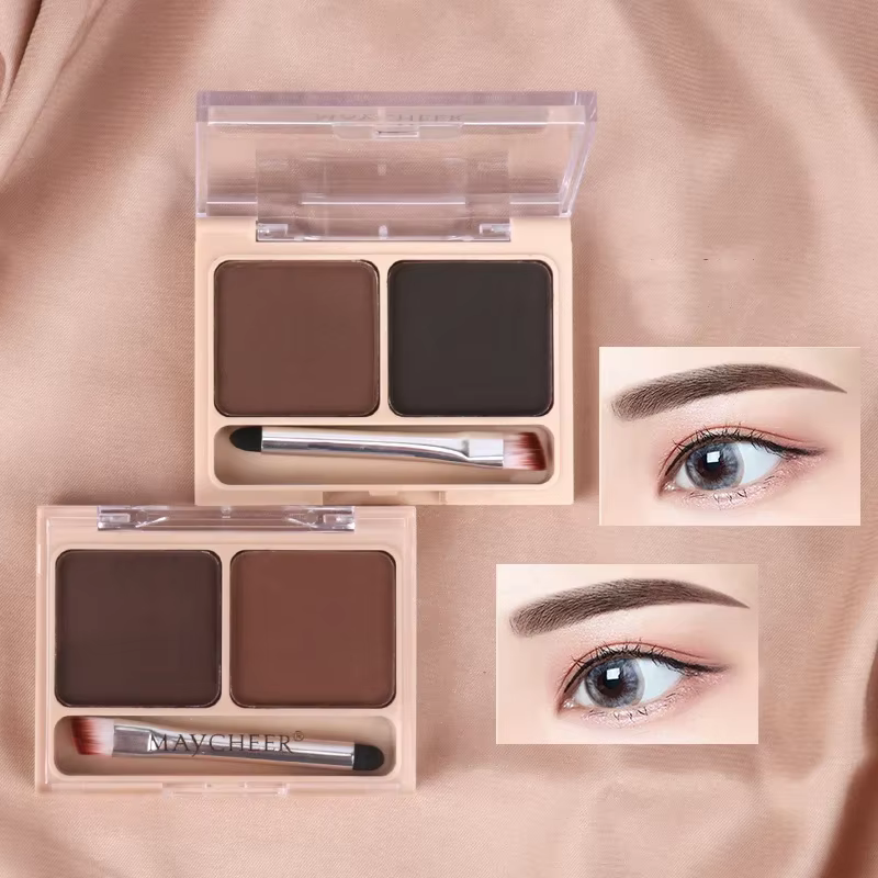 Palette de poudre à sourcils 2 couleurs