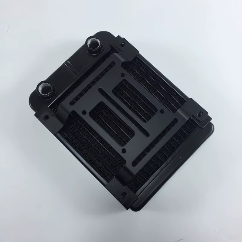 Support d'arc de rangée de radiateur de refroidissement par eau 120x120x15mm, Installation de réservoir d'eau, support de ventilateur de radiateur de réservoir d'eau externe