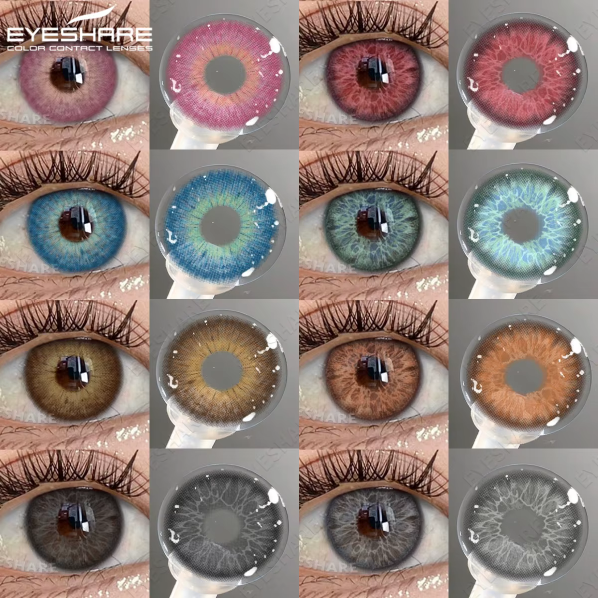 EYESHARE 2025 nouvelles lentilles de Contact colorées mode