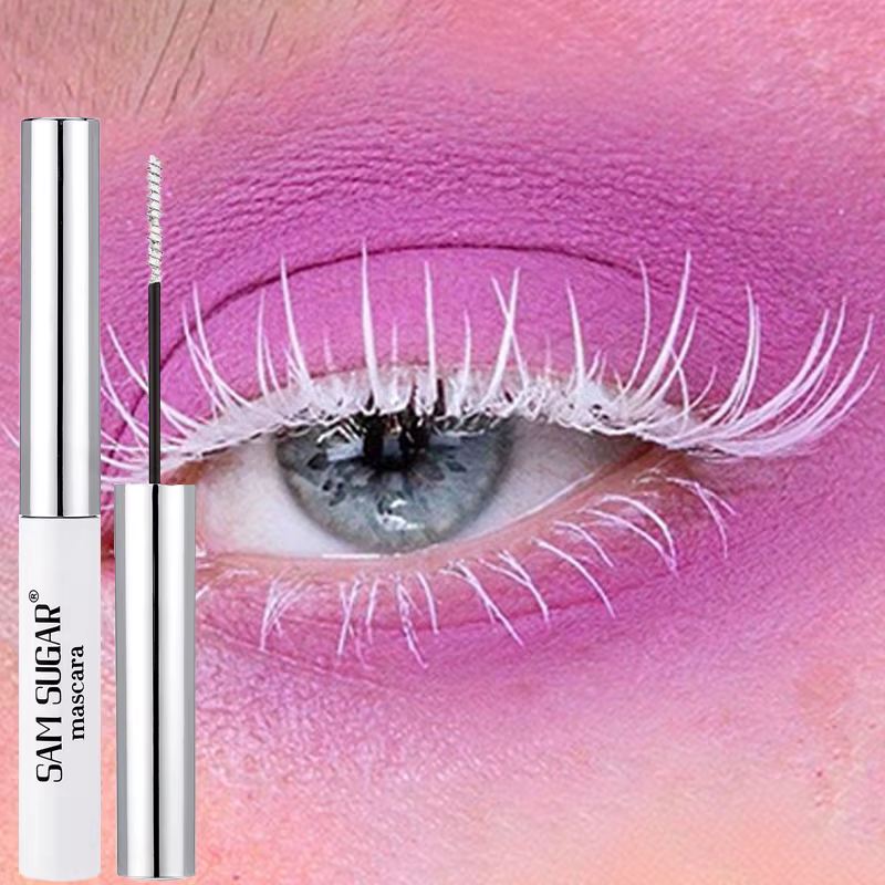 Mascara à friser coloré