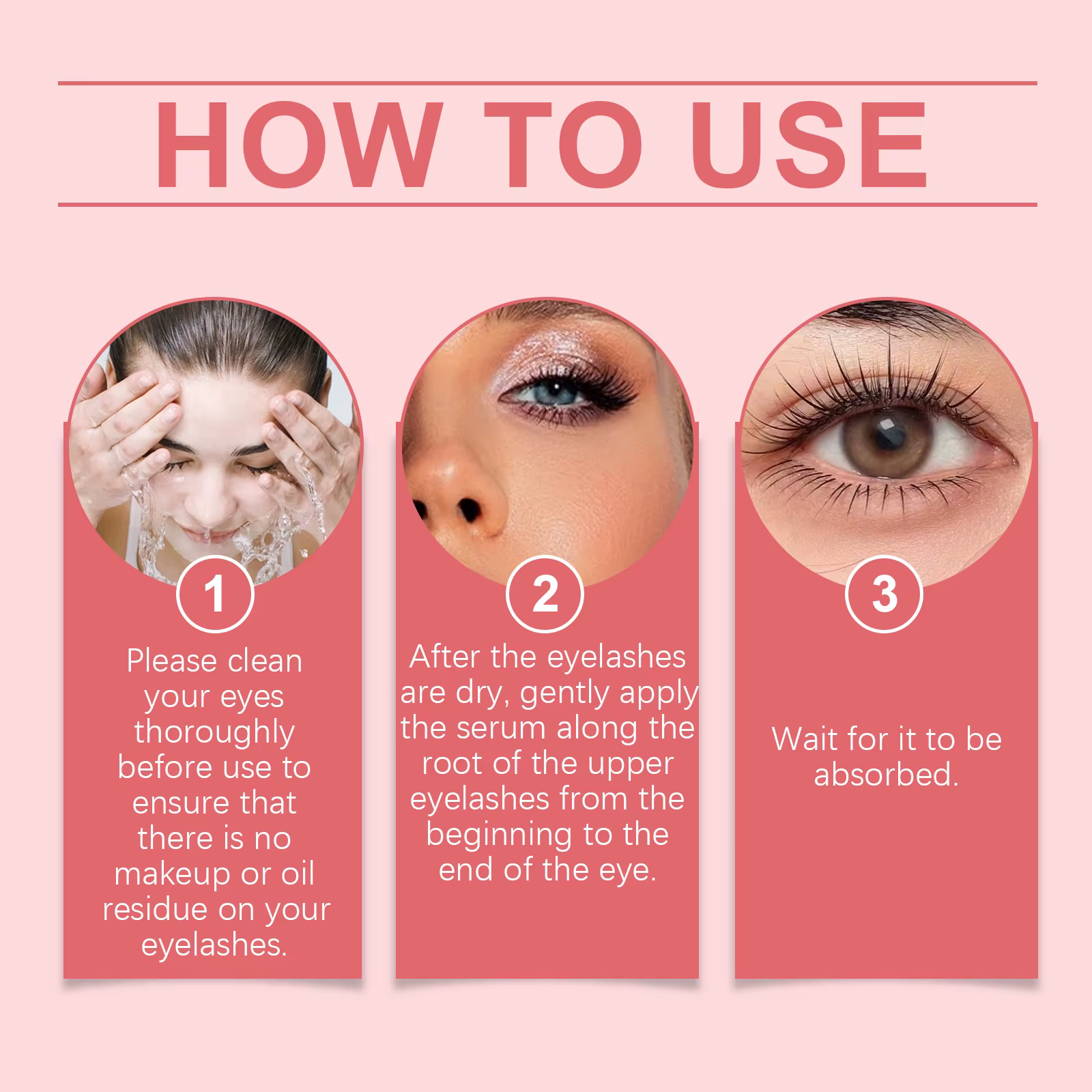 EELHOE Mascara hydratant Essence allonger les cils favoriser la croissance