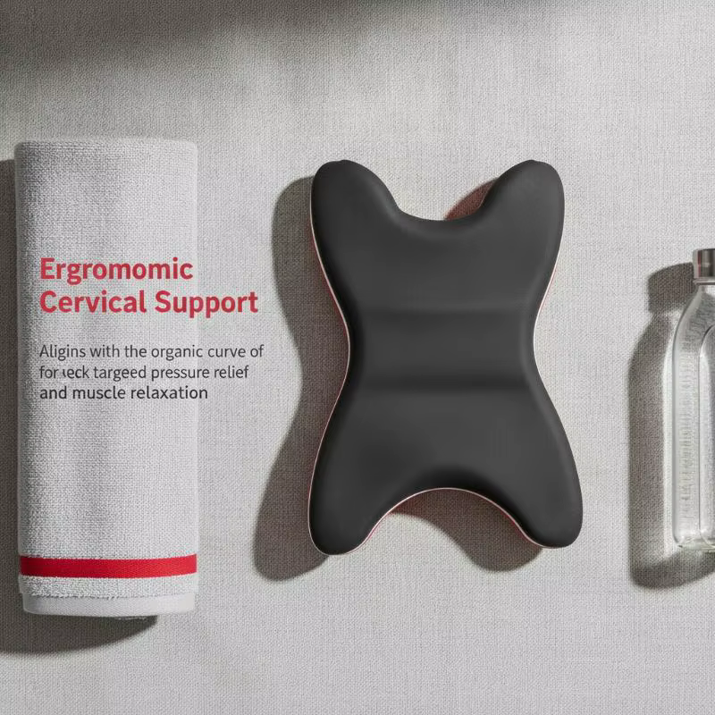 Oreiller de traction cervicale pour soulager la douleur chronique au cou, relaxant ergonomique portable pour le cou et les épaules, pour usage domestique