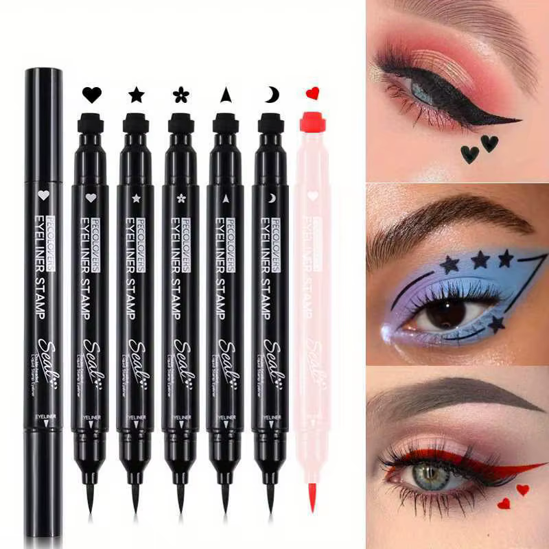 Stylo eye-liner liquide à double extrémité