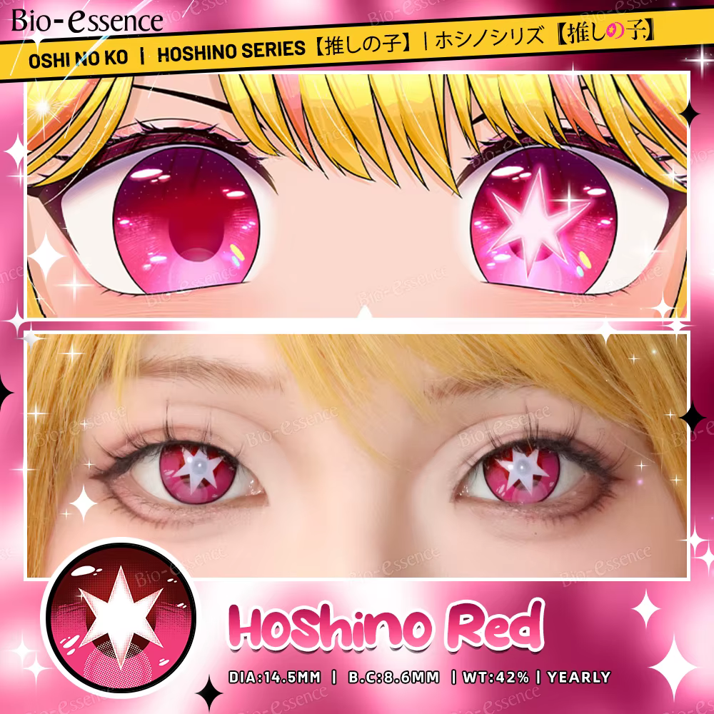 Bio-essence Oshi No Ko Cosplay lentilles de Contact pour les yeux
