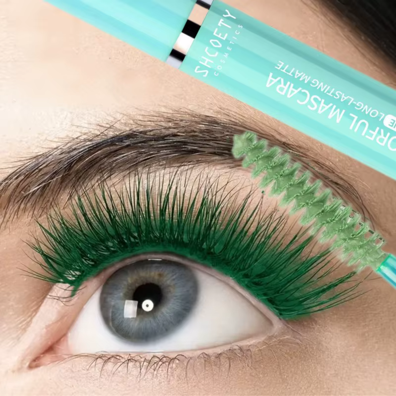 Mascara coloré, imperméable et sans taches