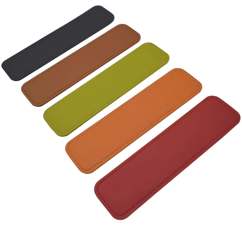 Poudres de stylo pour stylo à bille et stylo plume, étui à crayons en cuir PU souple, transport pratique et M4guarding, fournitures de voyage