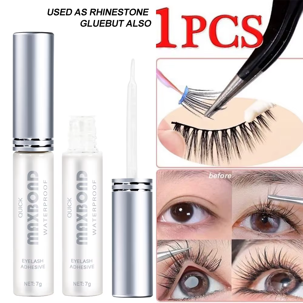 Colle pour faux-cils à séchage rapide