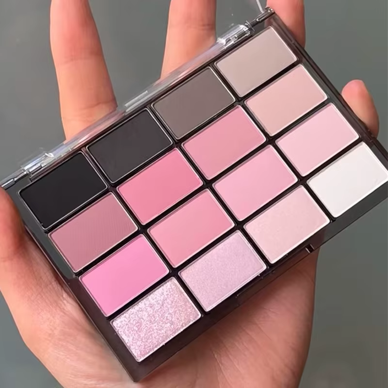 Palette de fards à paupières coréens