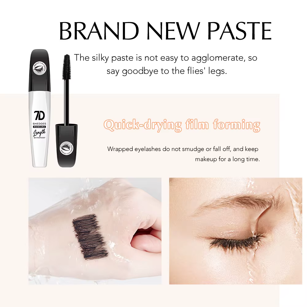 Mascara 7D imperméable et facile à démaquiller
