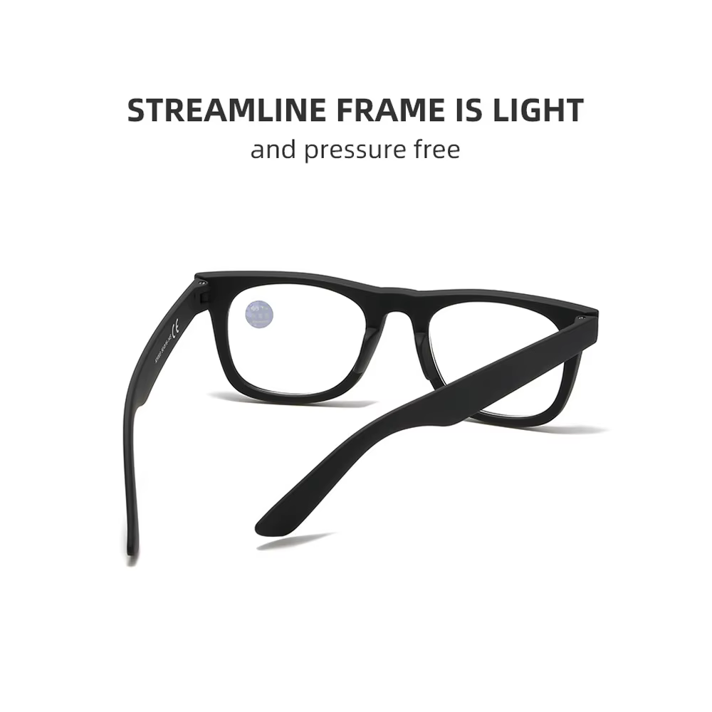 Lunettes de presbytie à grande monture Ultra légères, haute définition, pour personnes âgées, Anti-lumière bleue, pour la vue lointaine, nouvelle collection