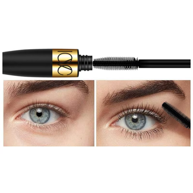 Mascara en fibres épais bouclés