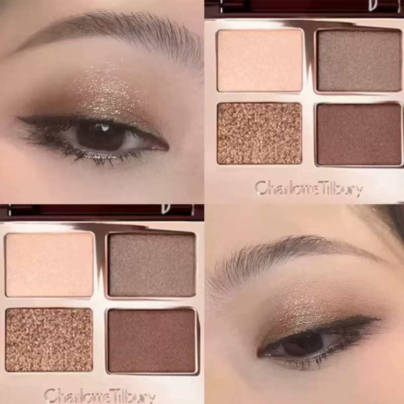 Maquillage de base naturel CT : Palette multi-usages de fards à paupières haute brillance