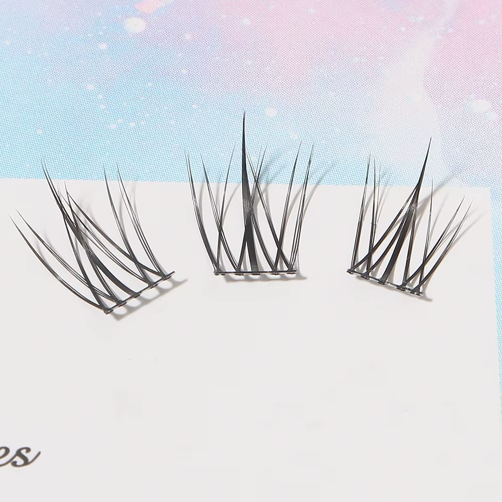 MIAOJIE tournesol faux cils noir naturel Manga
