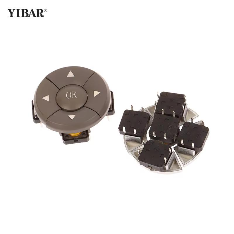 Micro-interrupteur tactile à bouton Arrow OK, B3F-4055 - SMD, 12*12*7.3mm, direction 5 voies