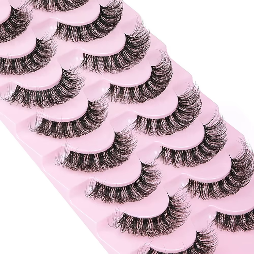 Faux-cils 6D super moelleux