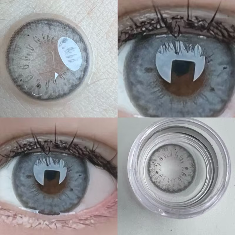 KSSEYE 2 pièces lentilles de Contact colorées pour les yeux beauté naturelle élèves bruns