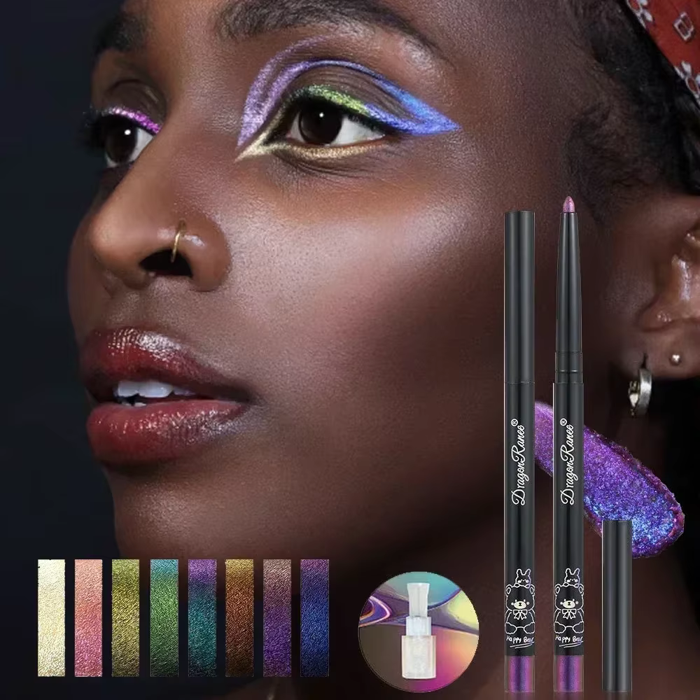 Stylo de maquillage multi-chromé