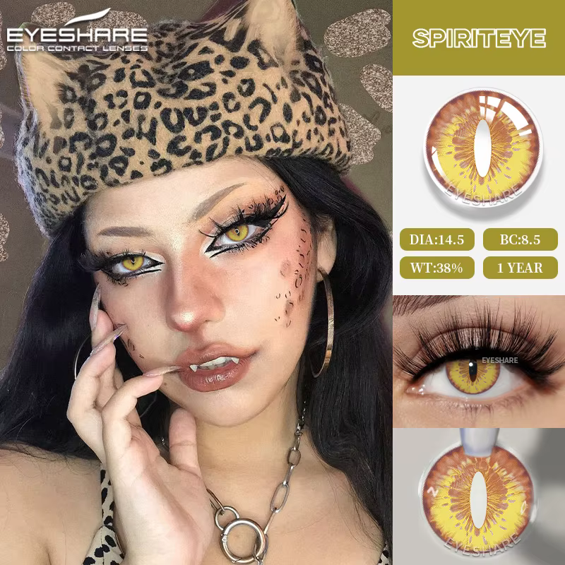 EYESHARE Cosplay lentilles de contact de couleur pour les yeux 1 paire