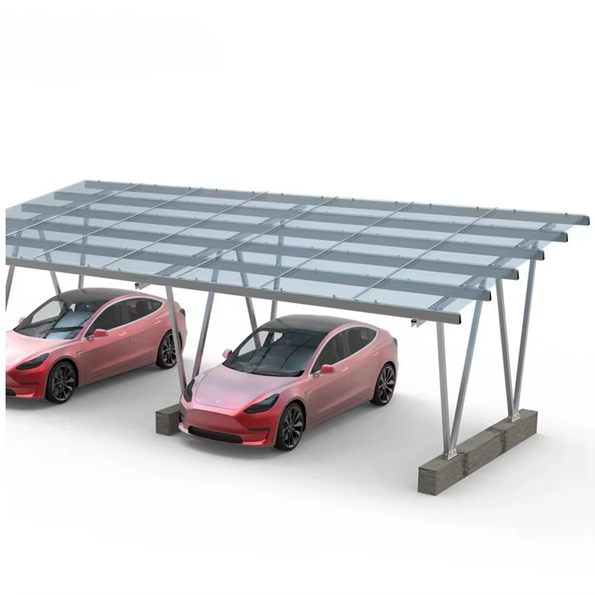 La base de tube en béton Carport est facile à installer
