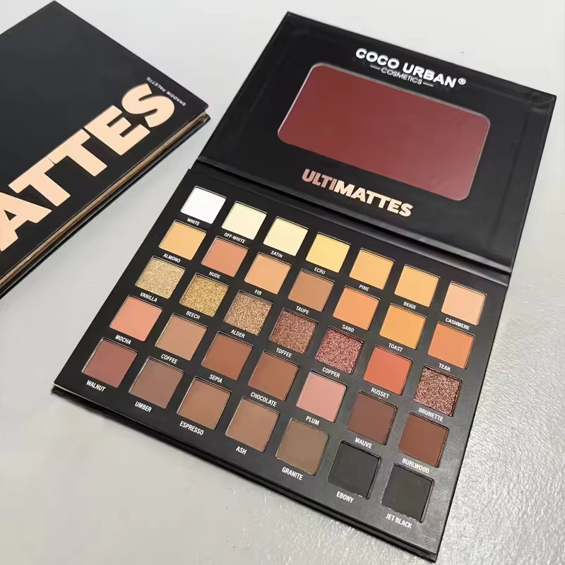 Palette d'ombres à paupières 35 couleurs