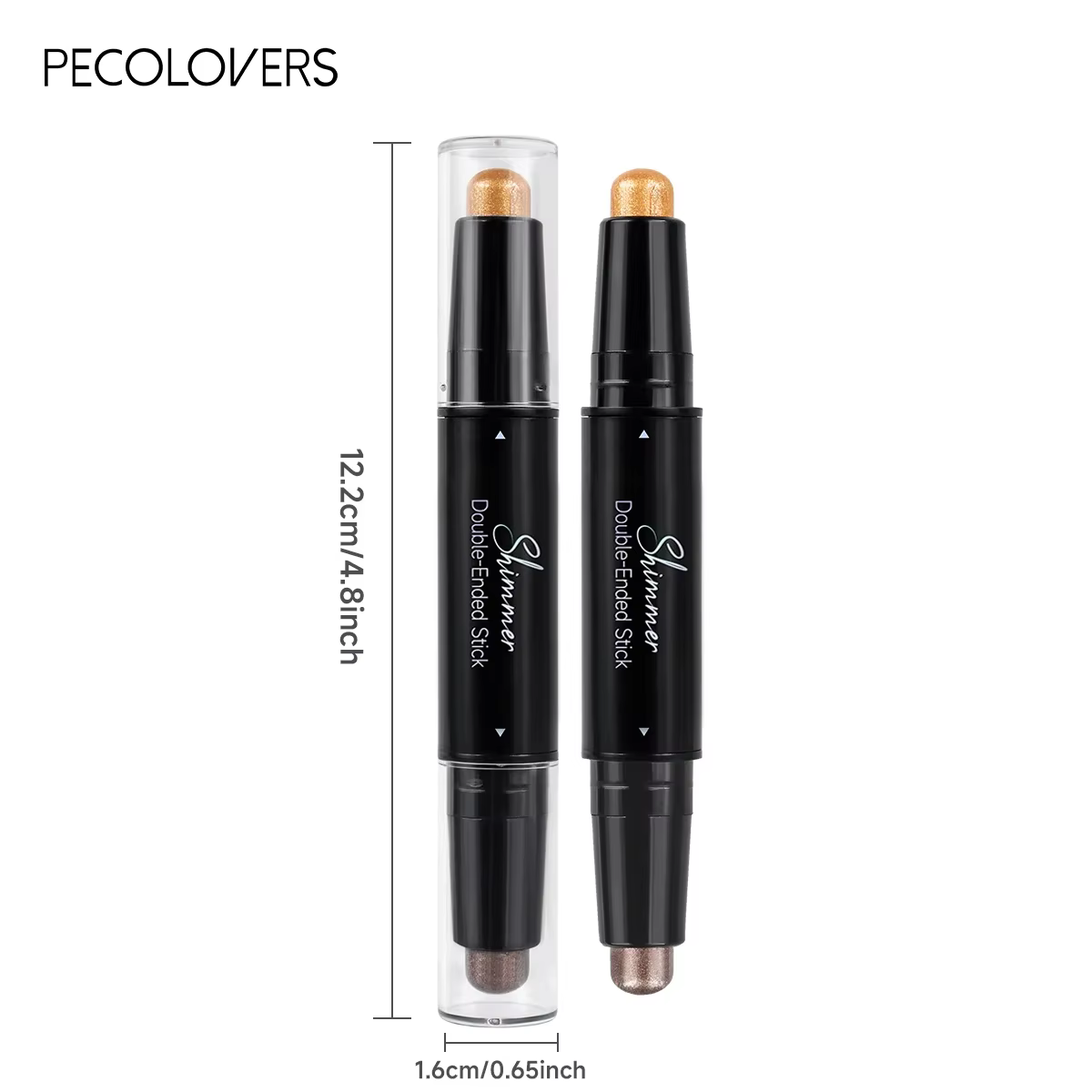 1 bâton de fard à paupières crémeux - Couleur longue tenue