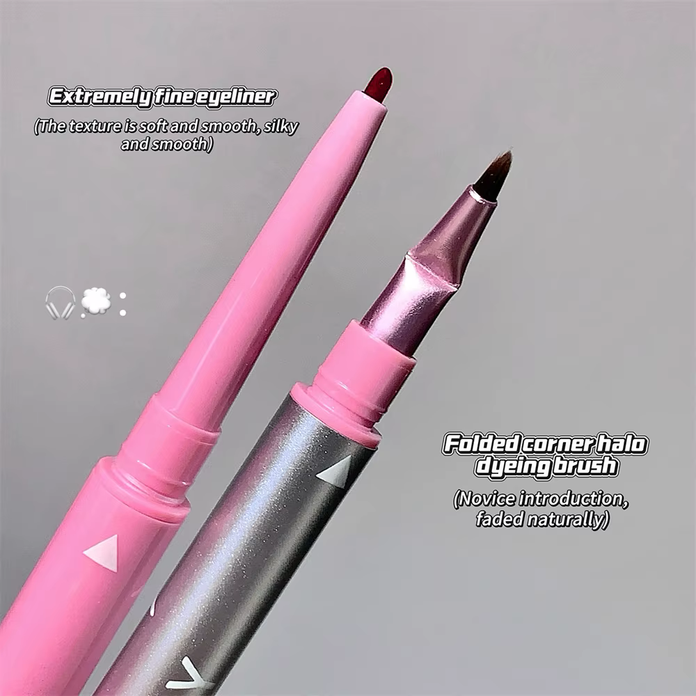 Gel pour sourcils et Eyeliner rouge Punk 2 en 1