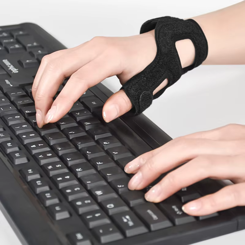 Attelle de poignet entorse avec stabilisateur de pouce, unisexe, tendinite, déclencheur, doigt, arthriti oto, pouce, déclencheur de main