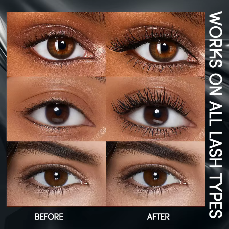 Mascara 4D imperméable ultra longue durée