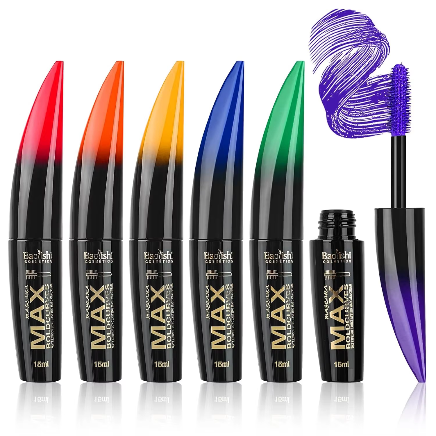 Mascara coloré imperméable