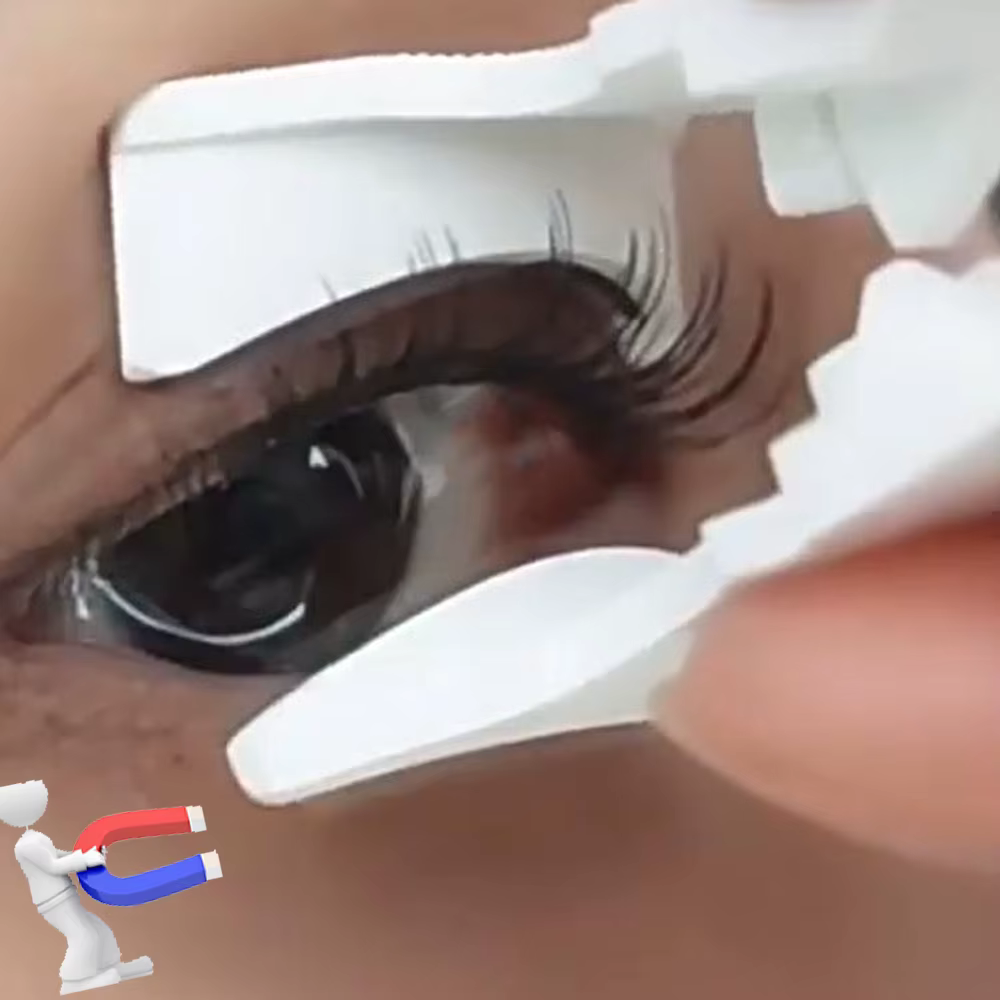 Ensemble de faux cils magnétiques 3D professionnels avec pince à épiler