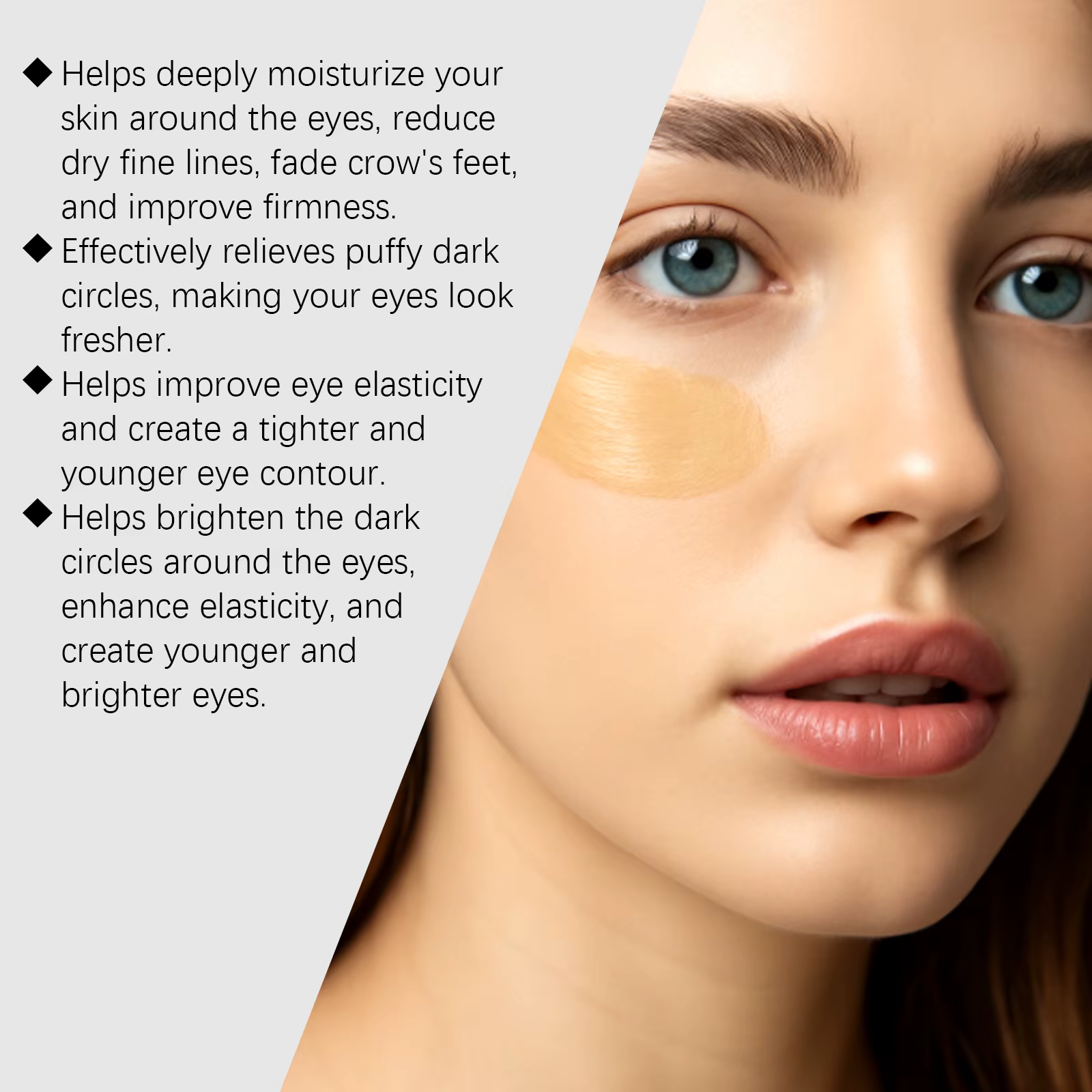 Crème raffermissante pour les yeux