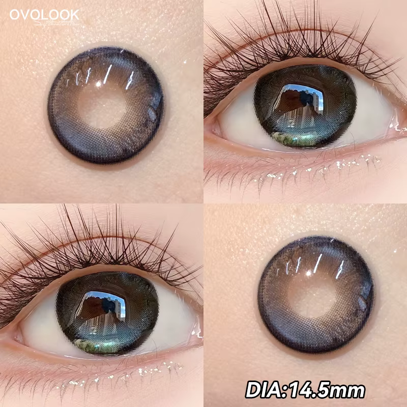 OVOLOOK - 1 Paire de Lentilles de Contact Dreamy pour les Yeux