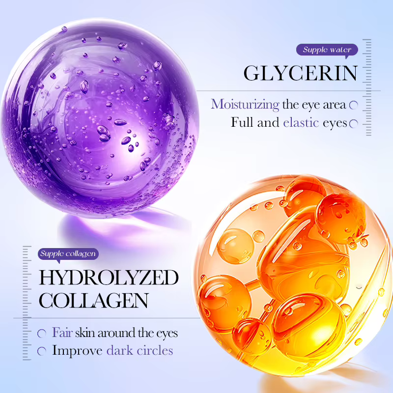 80 pièces BIOAQUA rétinol cristal collagène masque pour les yeux Anti cernes Anti-rides hydratant Anti-âge patchs