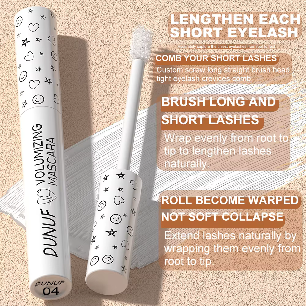 Mascara bouclé coloré imperméable à l'eau séchage rapide Extension de cils