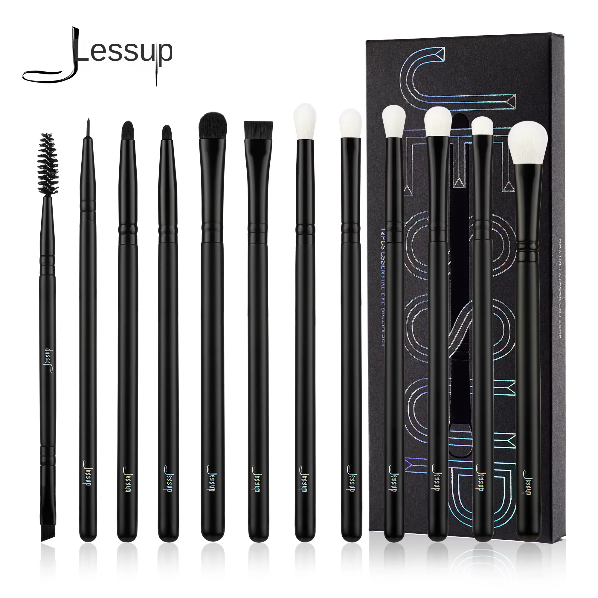 Jessup ensemble de pinceaux de maquillage pour les yeux