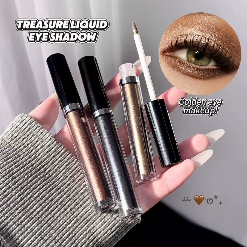 Fard à paupières liquide nacré 6 couleurs