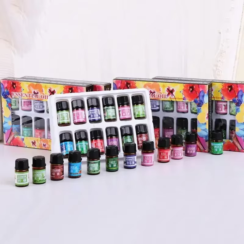 12 pièces 3ML désodorisant plante naturelle aromathérapie huile essentielle climatisation parfum arôme diffuseur parfum humidificateur