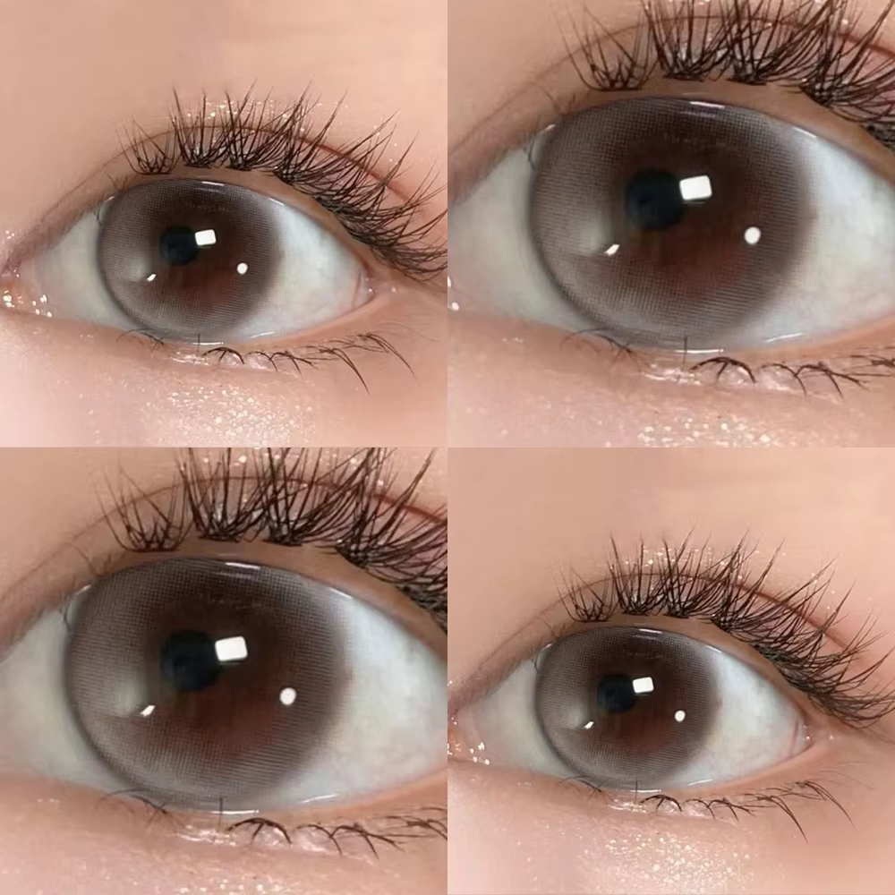 1 paire/2 pièces lentilles série bulle