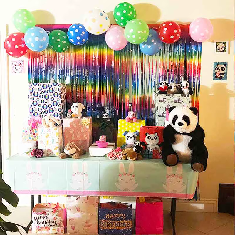 Toile de fond pour stand Photo, rideau en aluminium, guirlandes, pour fête d'anniversaire de bébé, mariage, remise de diplôme, décorations de noël