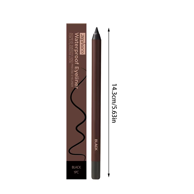Eyeliner prune pour les yeux verts/bleus/marrons