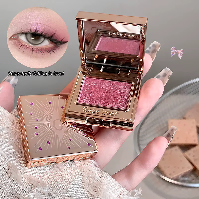 Palette de fards à paupières en diamant