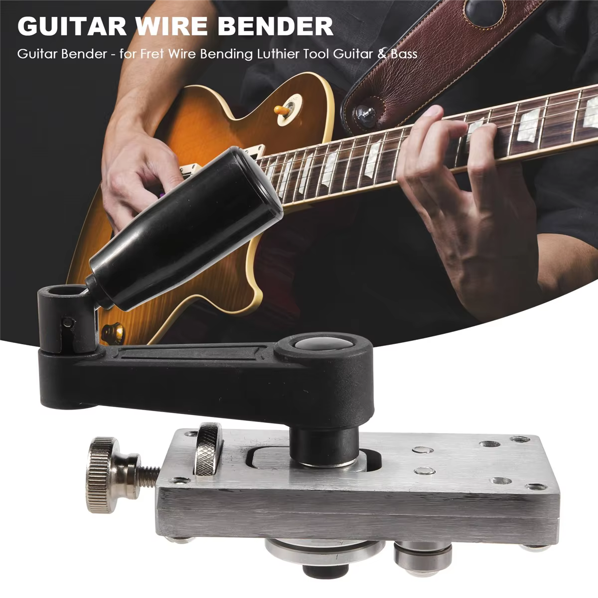 YHVC-cintreuse de guitare-pour outil Luthier de pliage de fil de frette guitare et basse