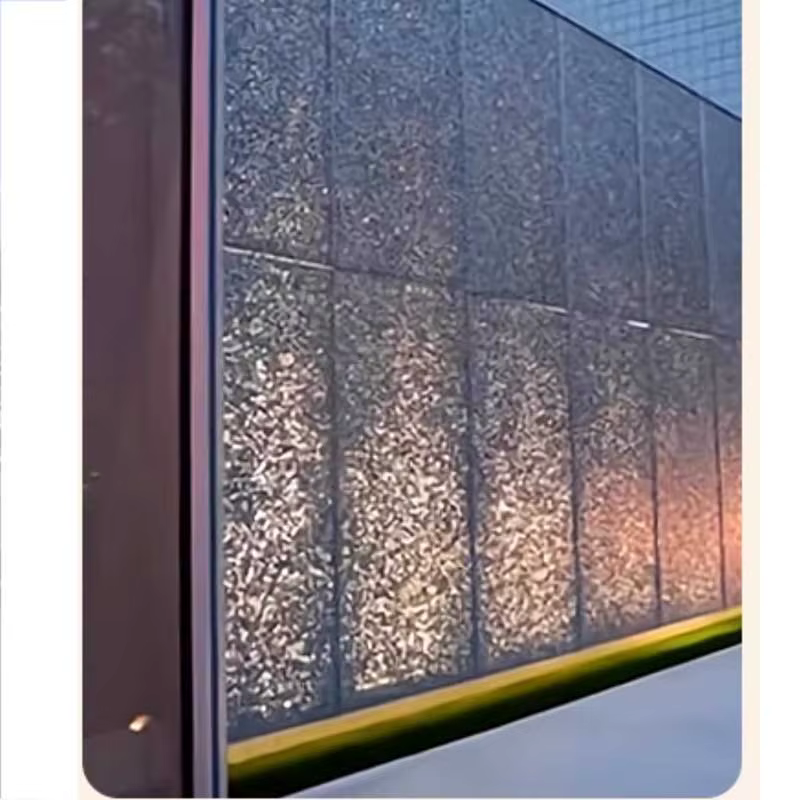 120CM maison intérieure extérieure mousse aluminium lumineux pierre douce étoile plafond nid d'abeille panneau en aluminium fond mur bar décoration murale