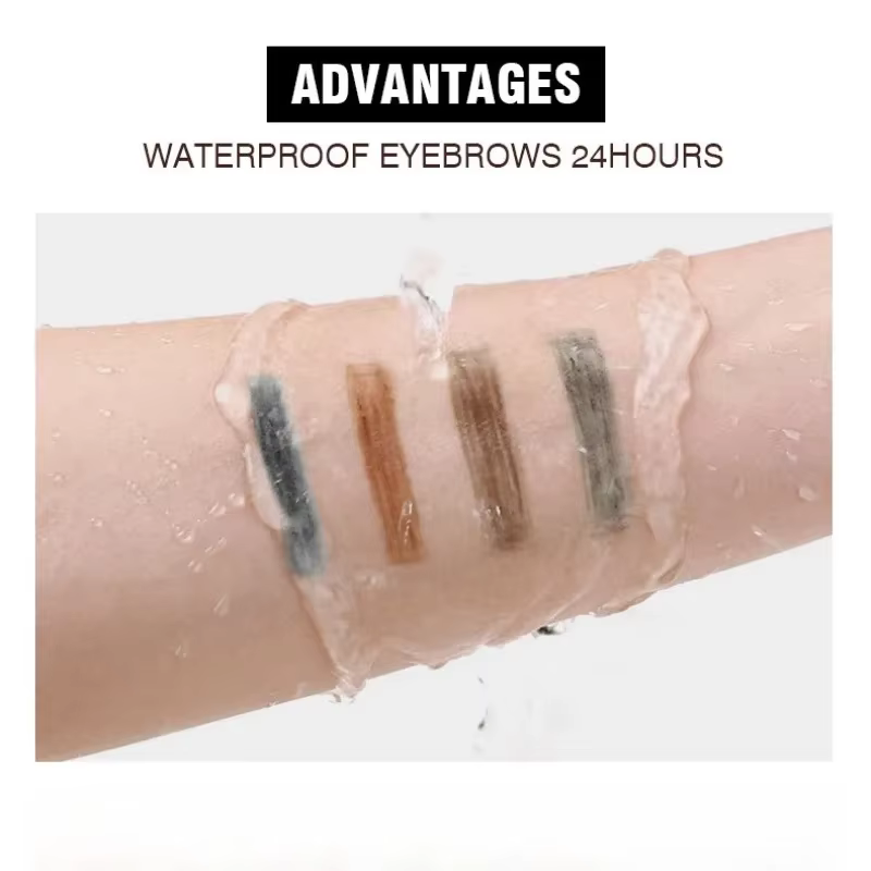 Stylo à sourcils rotatif à Double tête